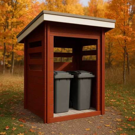 LP GARDEN jätekatos J1, kevythirsi 42x145, 1,4m²